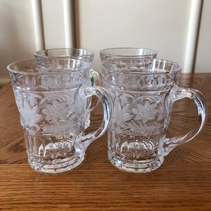 Mikasa Floral Trellis Mugs - Set of 4